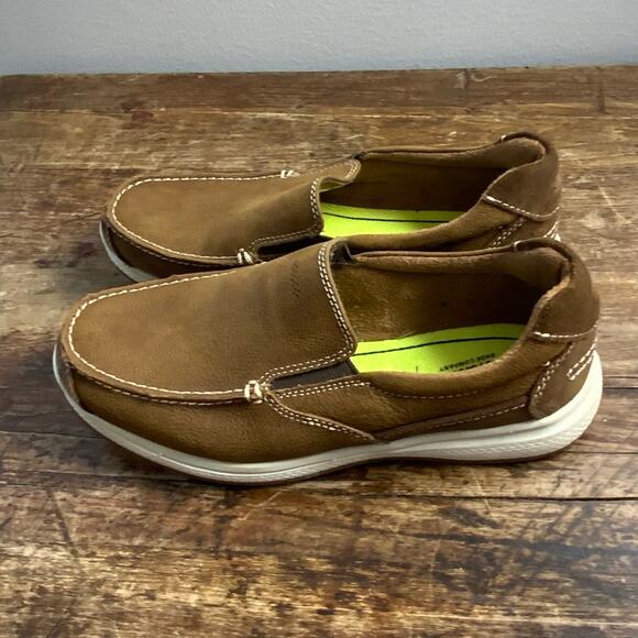 Florsheim Great Lakes Moc Toe Slip-On Jr Boys size 4 - Picture 3 of 6